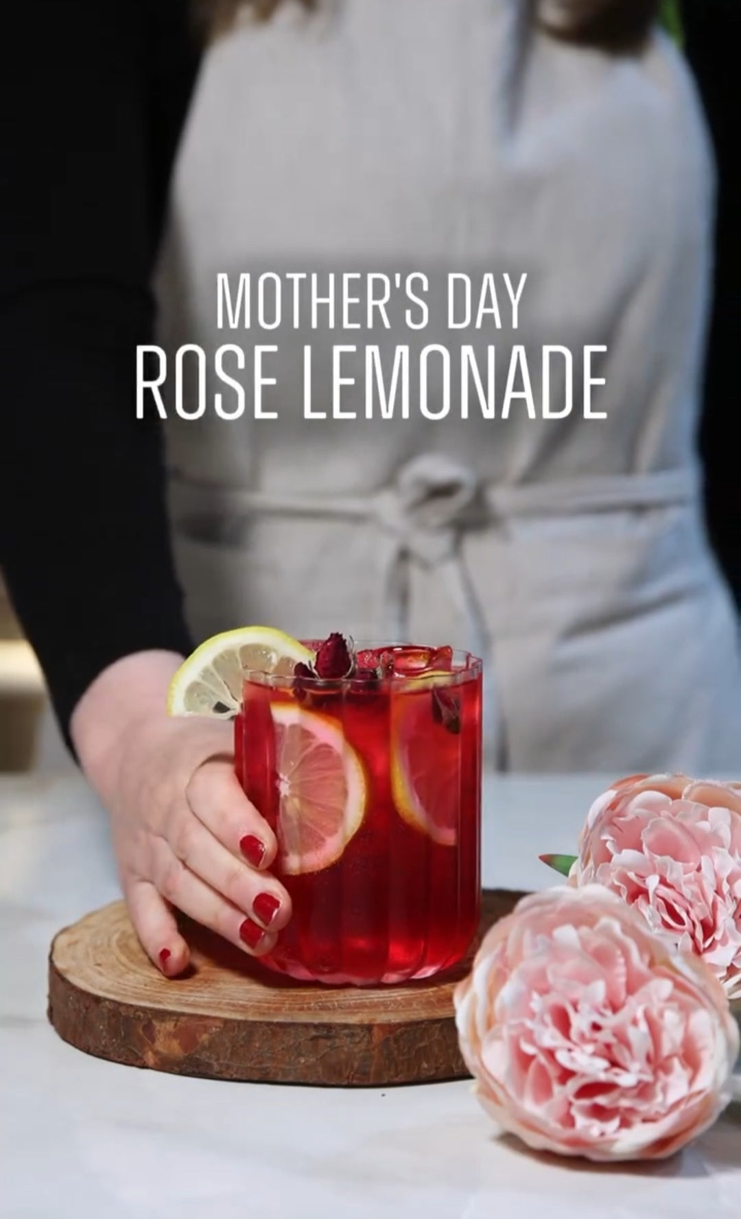 Mother’s Day Rose Lemonade