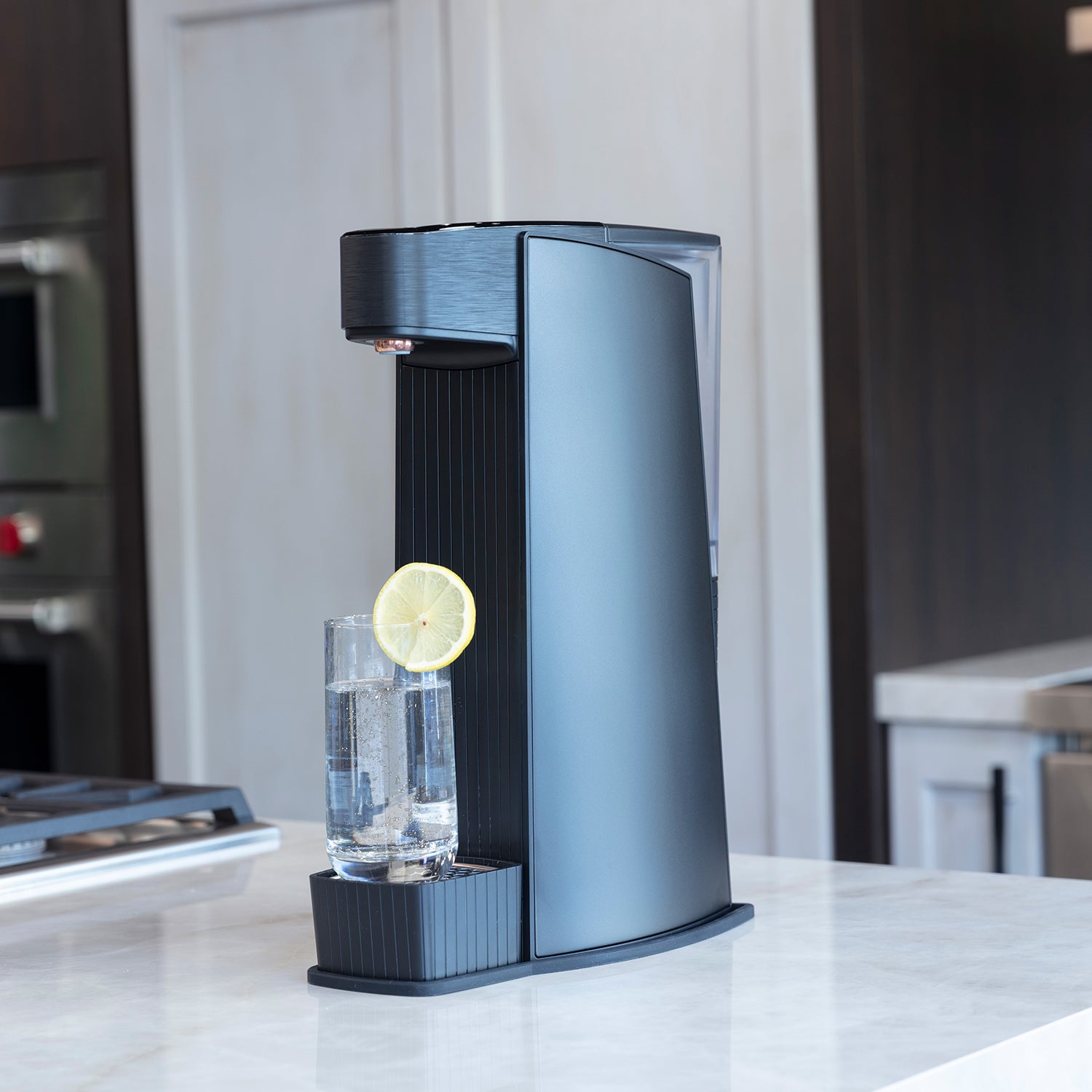Carbon8 - One Touch Sparkling Water Maker + Filter & Lemon8