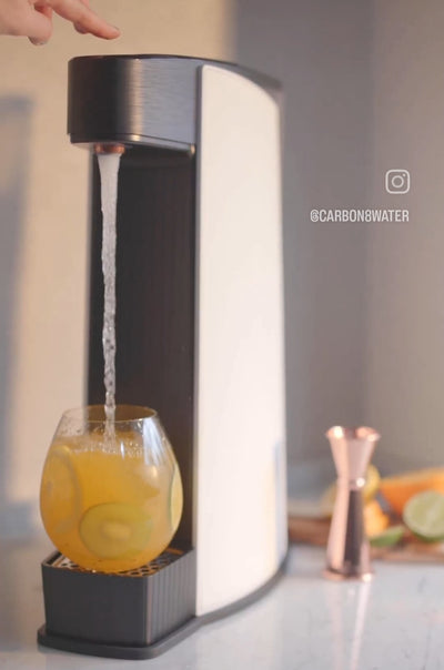 Mocktail Grapefruit margarita with your Carbon8 sparkling water