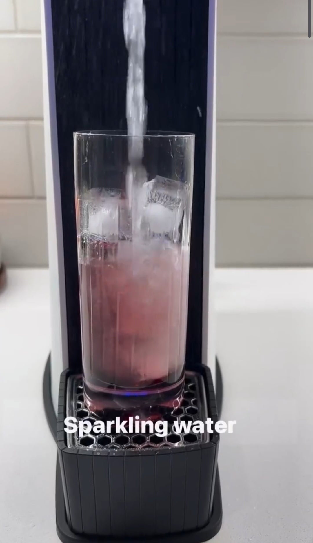 Sparkling water on demand is AWESOME!!