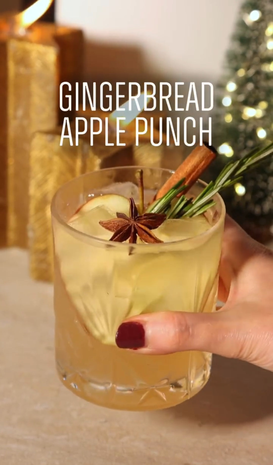 Gingerbread Apple Punch ⁠