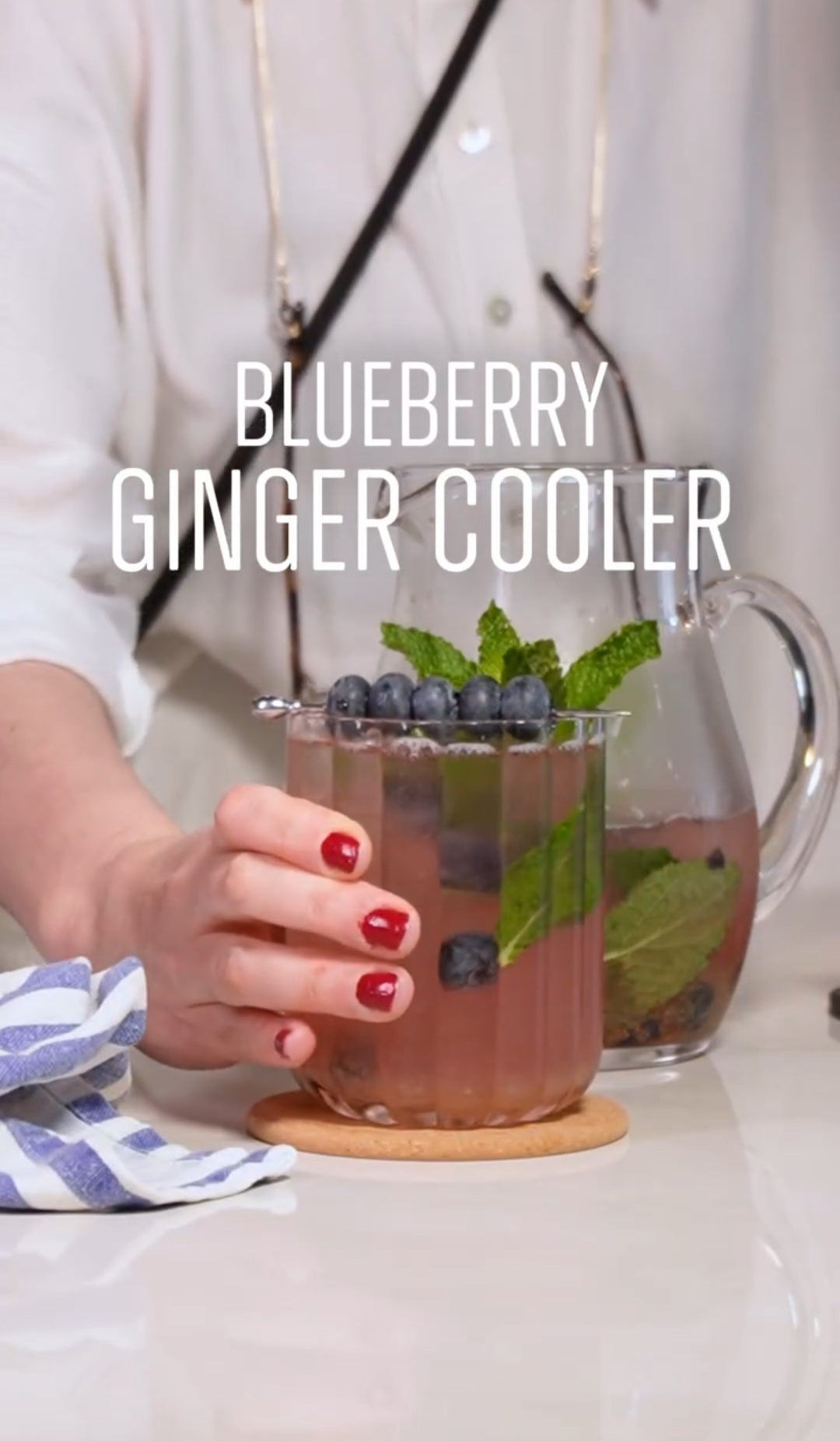 Blueberry Ginger Cooler