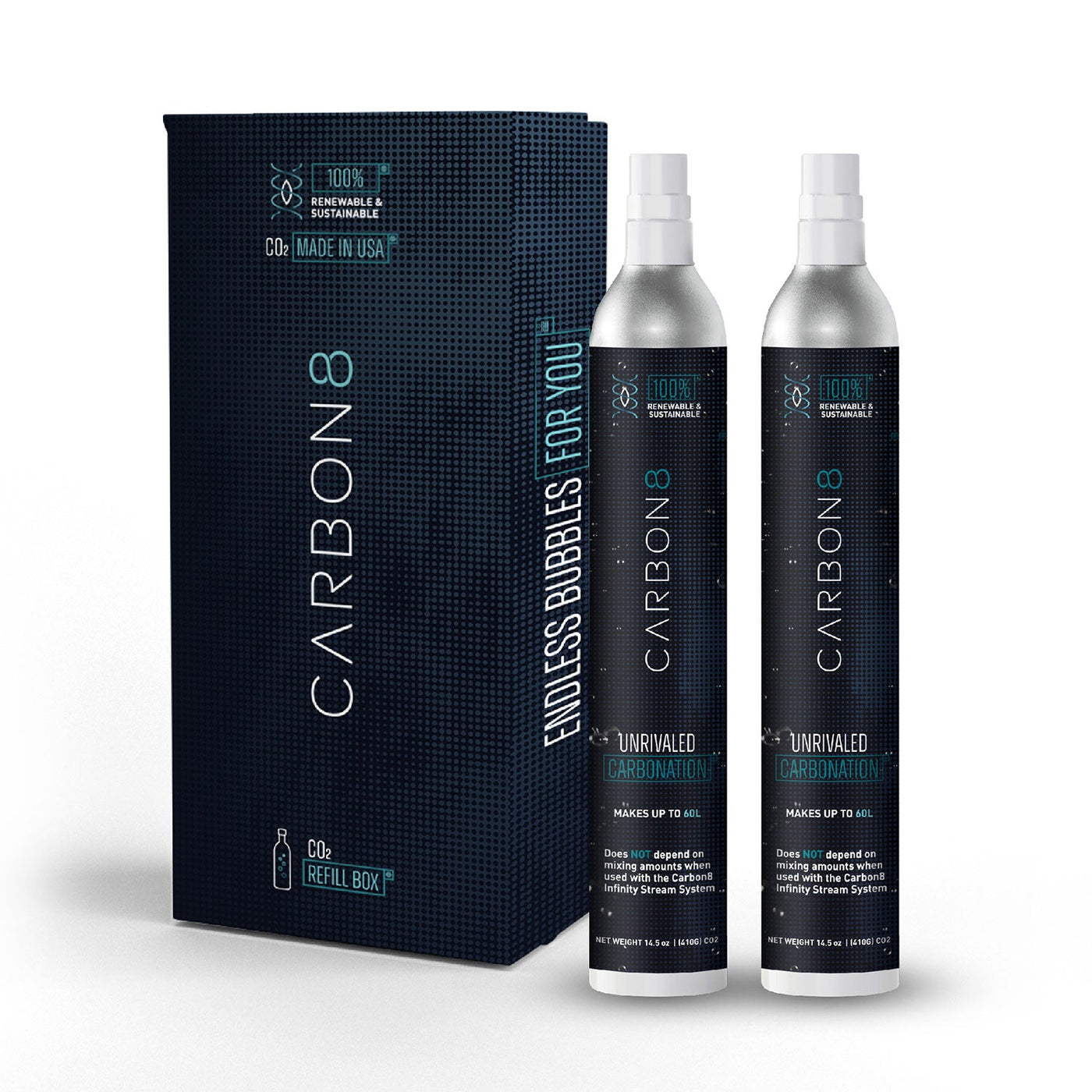 2 Full Co2 Cylinders