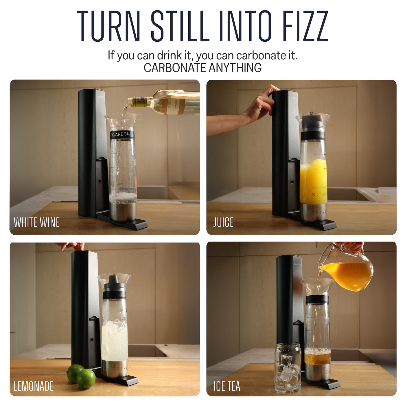 Carbon8 Pulse - The Soda Maker Machine