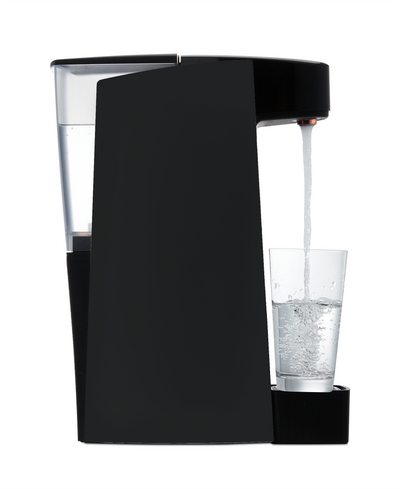 Carbon8 - One Touch Sparking Water Maker and Dispenser - Black